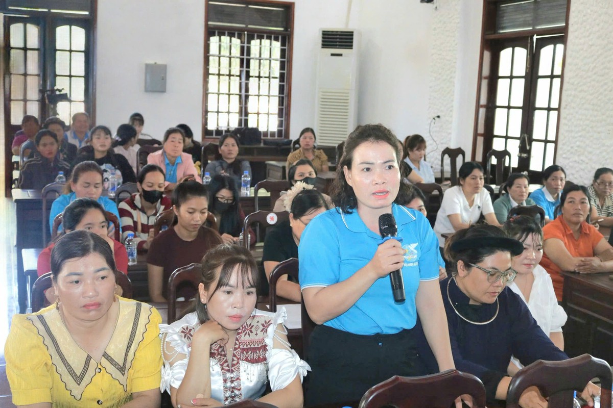 Đắk Lắk lắng nghe tiếng nói của phụ nữ vùng biên- Ảnh 2.