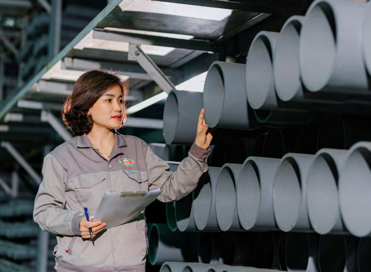 Nhựa Tiền Phong vượt kế hoạch lợi nhuận, vì sao dòng tiền kinh doanh vẫn âm?- Ảnh 1.