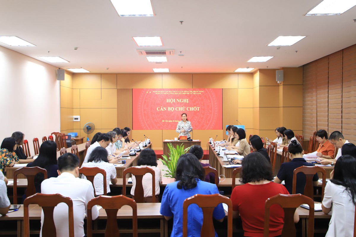 Đảng bộ TƯ Hội LHPN Việt Nam: Phát huy vai trò hạt nhân chính trị, bứt phá trong chuyển đổi số- Ảnh 7.