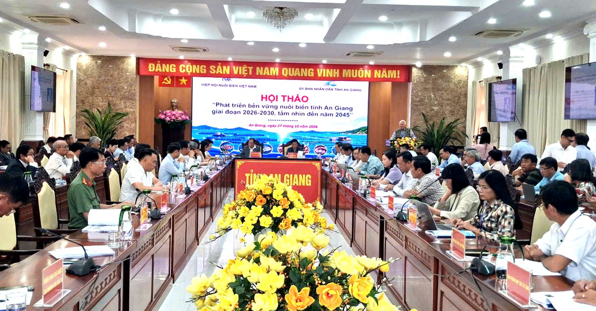 An Giang nghiên cứu chính sách xây dựng làng nuôi biển hiện đại- Ảnh 1.