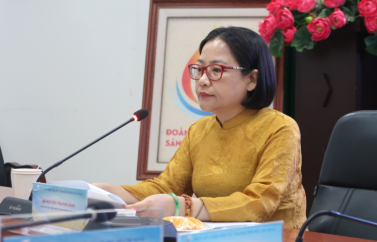Hội LHPN TPHCM hỗ trợ đào tạo nghề cho phụ nữ tỉnh Champasak - Ảnh 1.