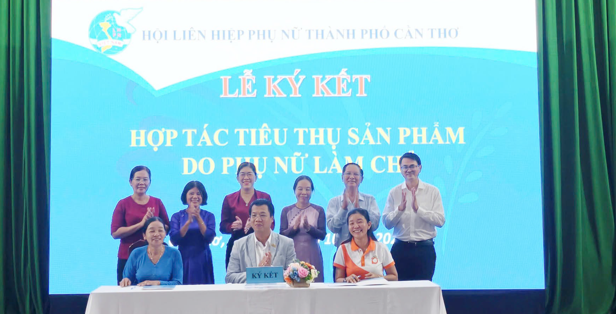 Cần Thơ: Kết nối, mở rộng thị trường cho sản phẩm khởi nghiệp xanh của phụ nữ - Ảnh 1.