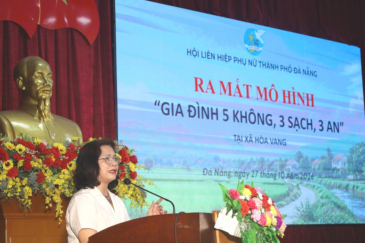 Phụ nữ Đà Nẵng: Xây dựng gia đình 5 không, 3 sạch, 3 an từ cơ sở - Ảnh 2.