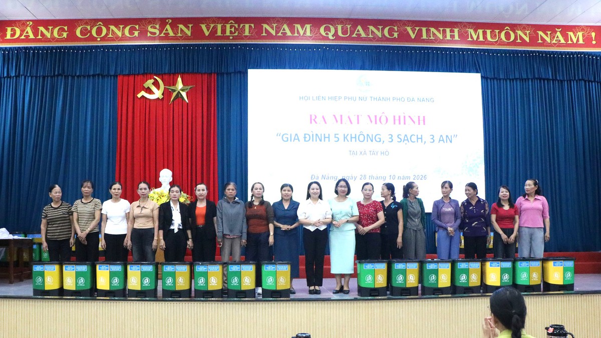 Phụ nữ Đà Nẵng: Xây dựng gia đình 5 không, 3 sạch, 3 an từ cơ sở - Ảnh 3.