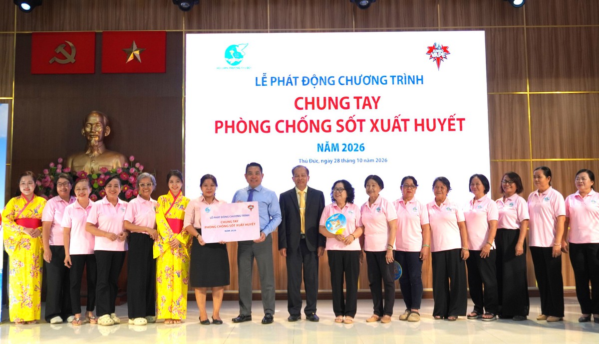 Nhãn hàng JUMBO VAPE – FUMAKILLA Việt Nam và Hội liên hiệp phụ nữ khởi động năm thứ 16 chung tay phòng chống sốt xuất huyết - 2026 - Ảnh 1.