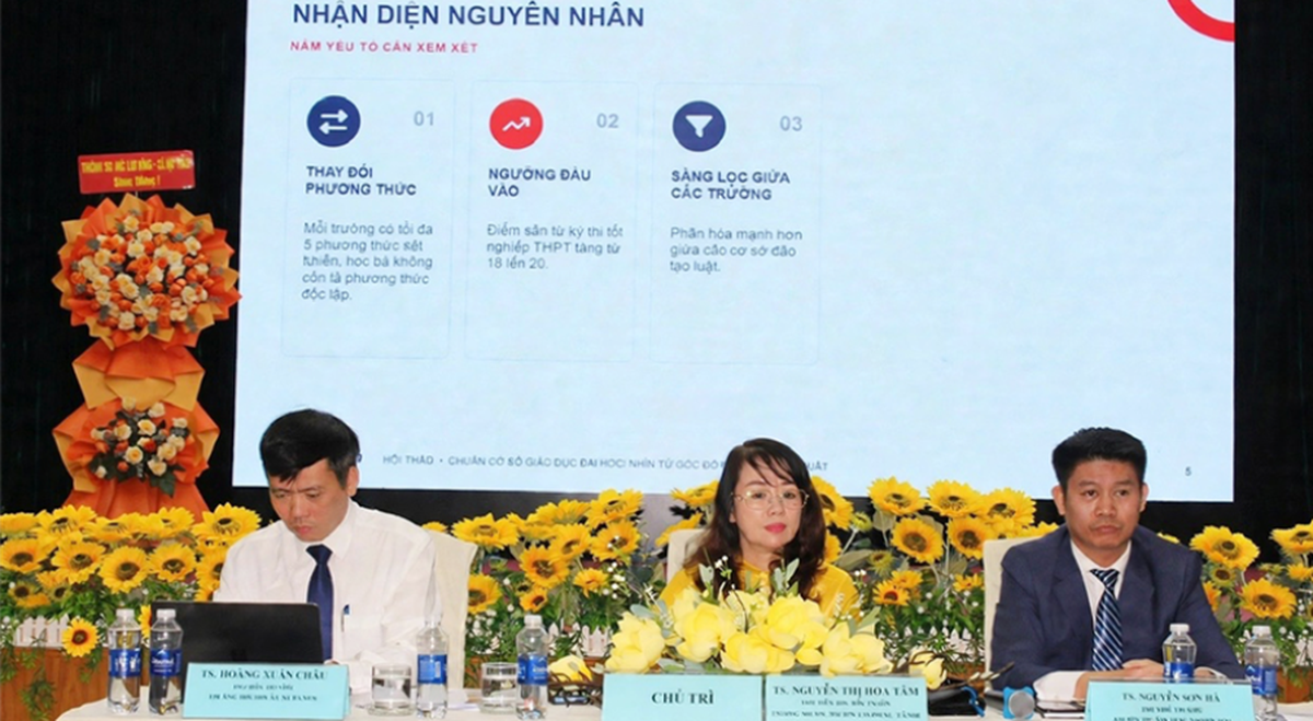 Chuẩn cơ sở giáo dục đại học đặt ra những yêu cầu mới với cơ sở đào tạo luật - Ảnh 1.