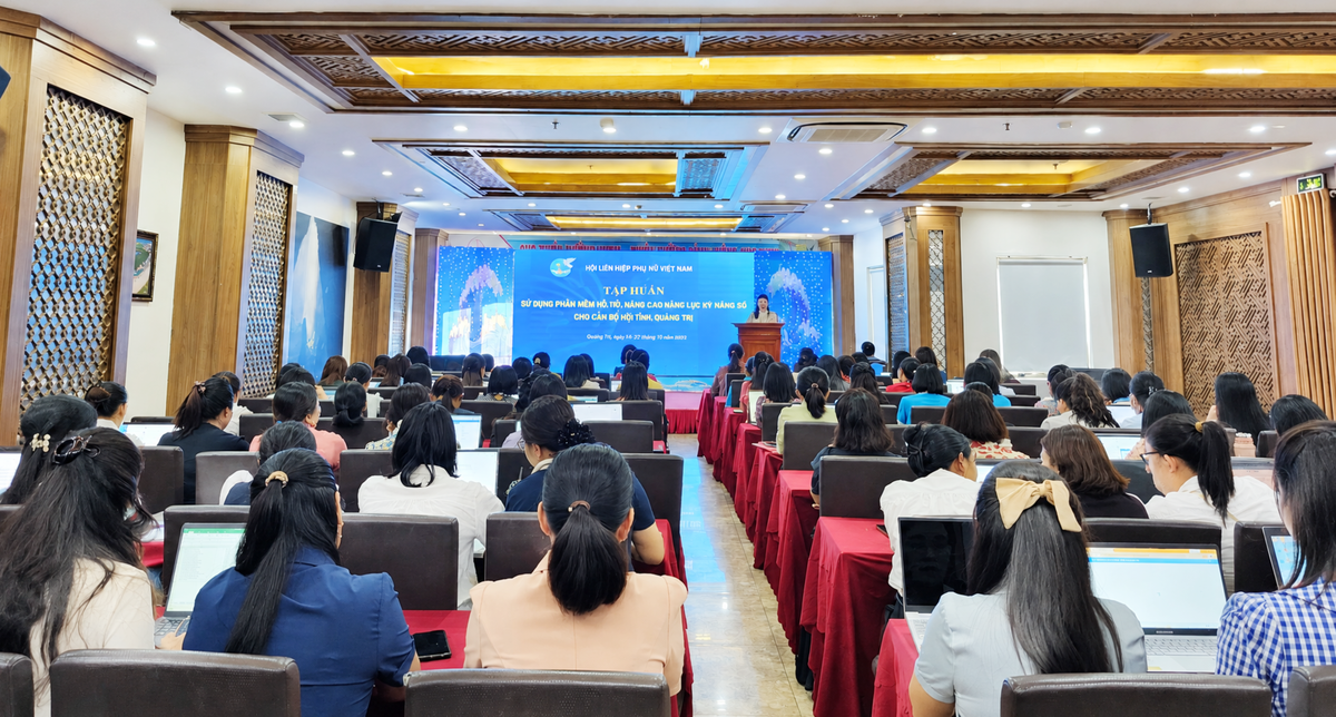 TƯ Hội LHPN Việt Nam đồng hành cùng Quảng Trị, Đắk Lắk tháo gỡ điểm nghẽn dữ liệu - Ảnh 1.