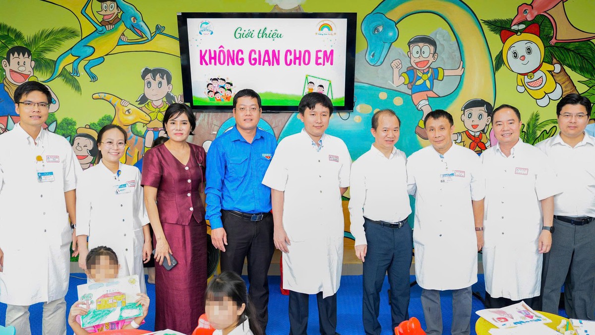 "Không gian cho em” của Bệnh viện Trung ương Huế được chọn là mô hình tiêu biểu trong chương trình Bứt phá Việt Nam 2026 - Ảnh 2.
