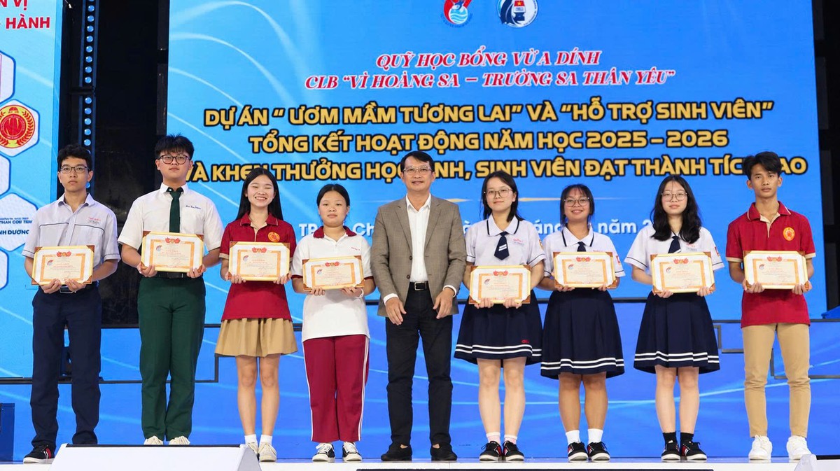 Xúc động lời cảm ơn của cậu học trò người Khmer gửi đến Quỹ "Vì Tuổi trẻ Vùng cao và Hải đảo"- Ảnh 2.