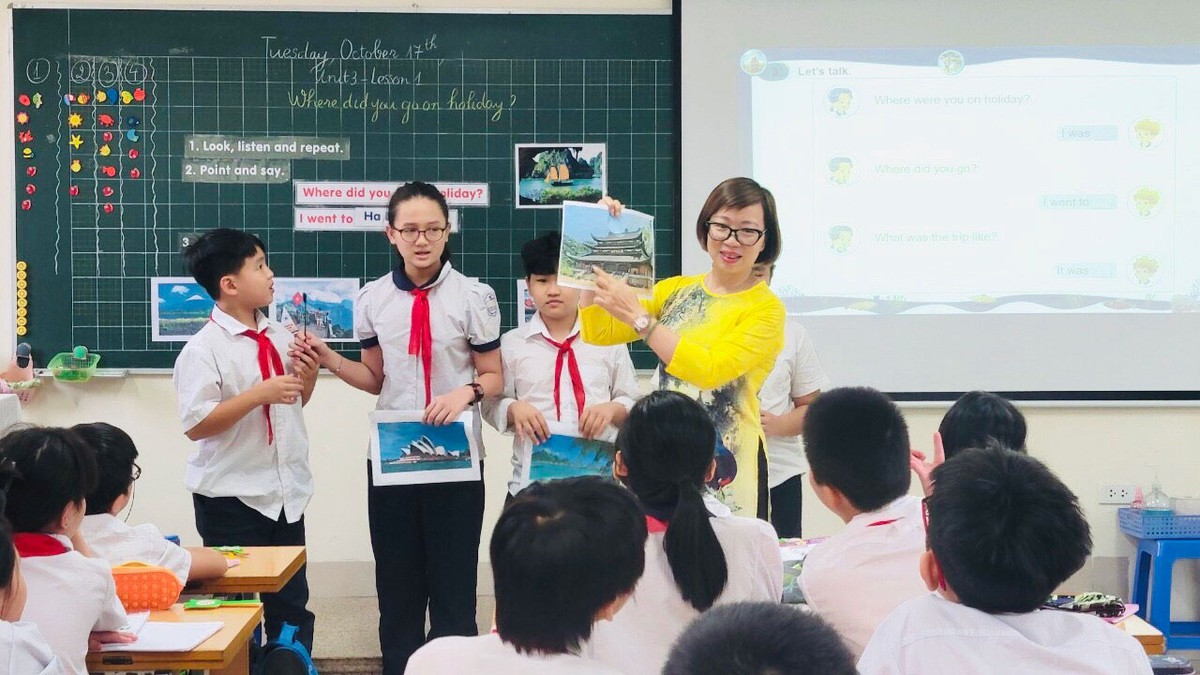 Đề xuất thi lớp 10 với 2 môn: Kỳ vọng việc học tiếng Anh sẽ thực chất hơn- Ảnh 1.