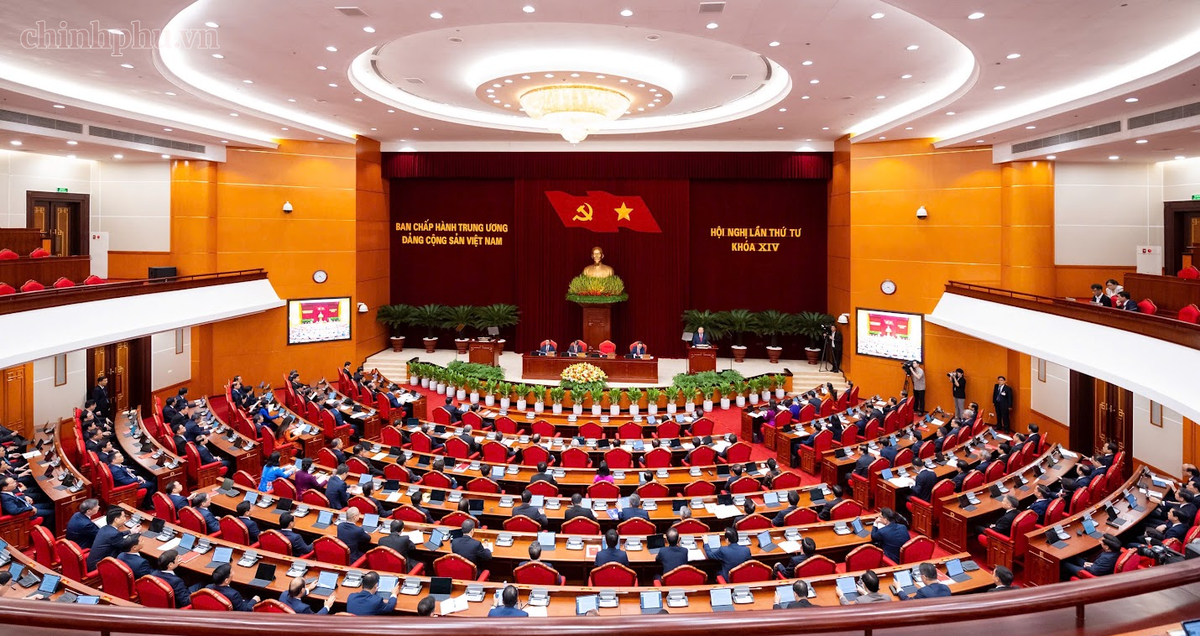 Phát biểu khai mạc Hội nghị lần thứ tư Ban Chấp hành Trung ương Đảng khóa XIV của Tổng Bí thư, Chủ tịch nước Tô Lâm - Ảnh 1.