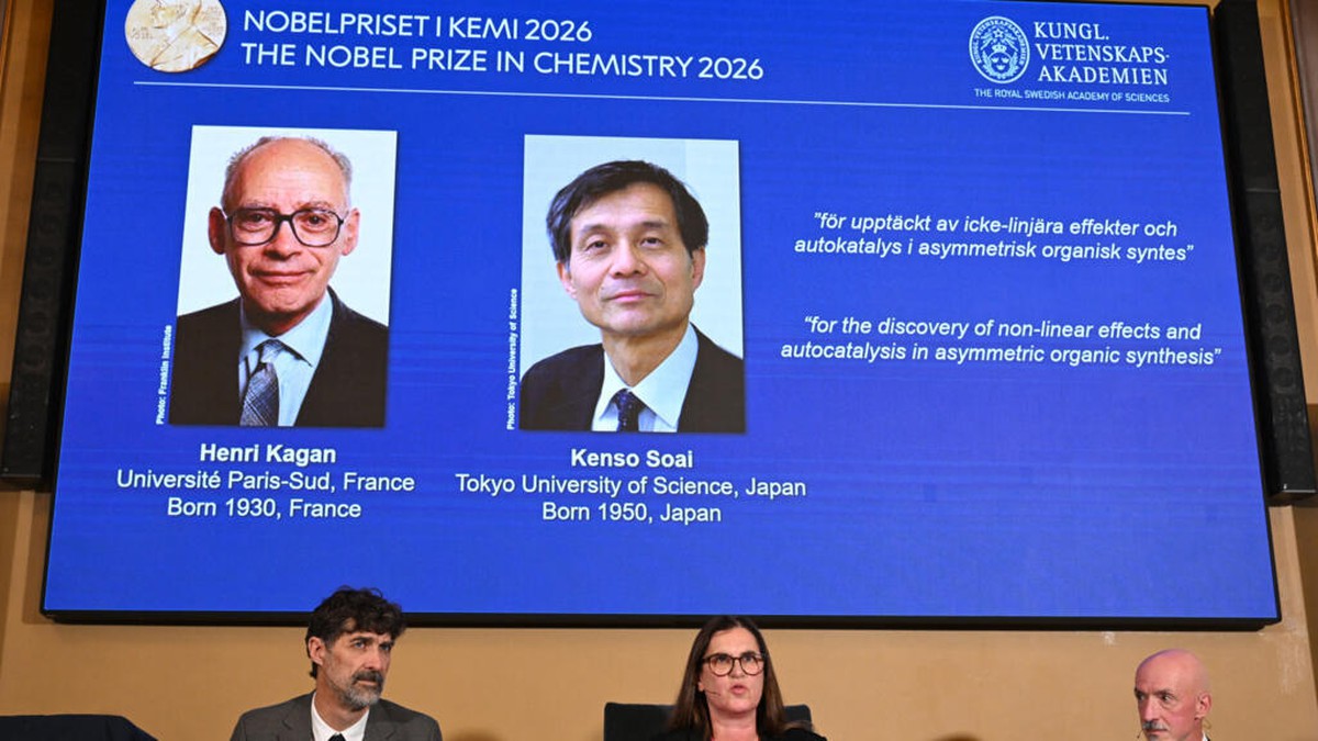 2 nhà khoa học đoạt giải Nobel Hóa học 2026 với nghiên cứu tổng hợp hữu cơ- Ảnh 1.