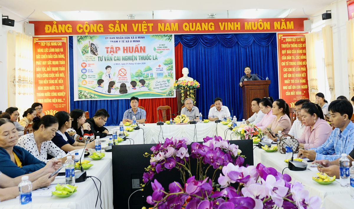 Cà Mau: Nhiều hoạt động nhằm nâng cao hiệu quả công tác phòng, chống tác hại của thuốc lá - Ảnh 1.