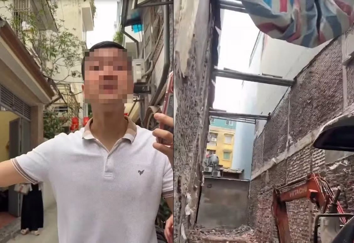 Vụ nghi vấn quỵt tiền phá dỡ nhà ở Hà Nội: Thỏa thuận qua tin nhắn có đòi được tiền? - Ảnh 1.