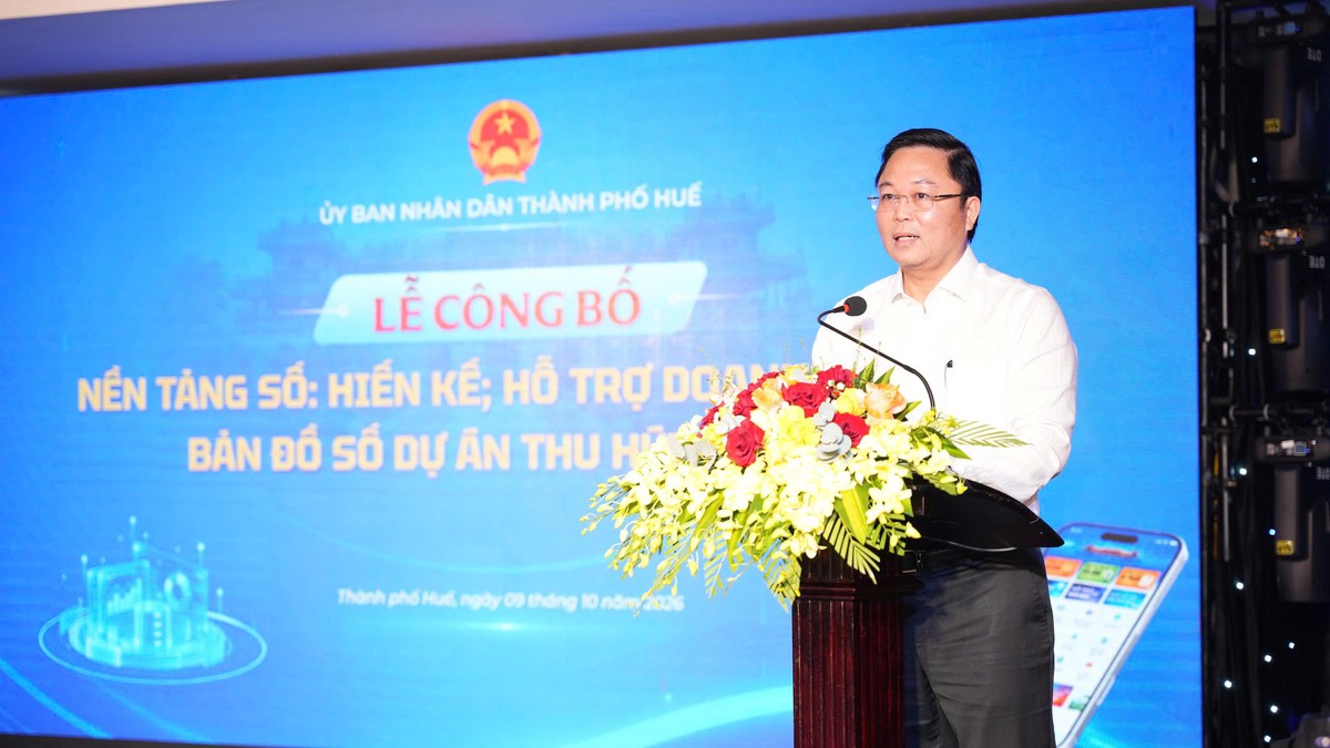 Huế đưa vào vận hành ba nền tảng số phục vụ người dân, doanh nghiệp và nhà đầu tư - Ảnh 1.