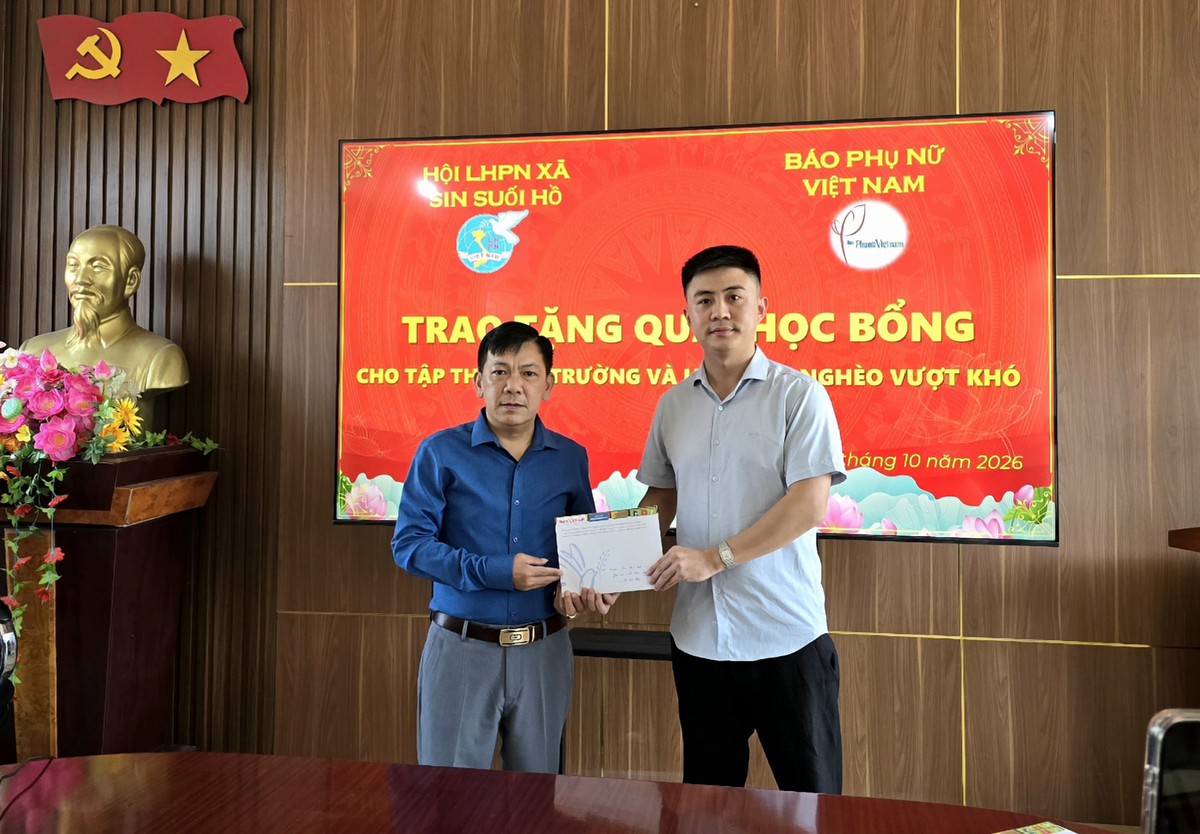 Bạn đọc Báo Phụ nữ Việt Nam tiếp sức học sinh nghèo vượt khó ở Lai Châu- Ảnh 1.