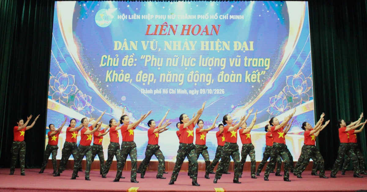 "Phụ nữ lực lượng vũ trang - Khỏe, đẹp, năng động, đoàn kết"- Ảnh 1.