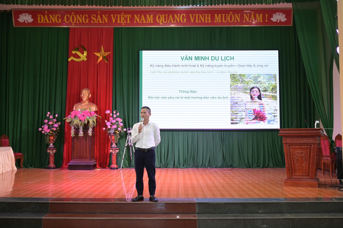 Phụ nữ Thanh Hóa "thổi hồn" vào du lịch sinh thái cộng đồng- Ảnh 2.
