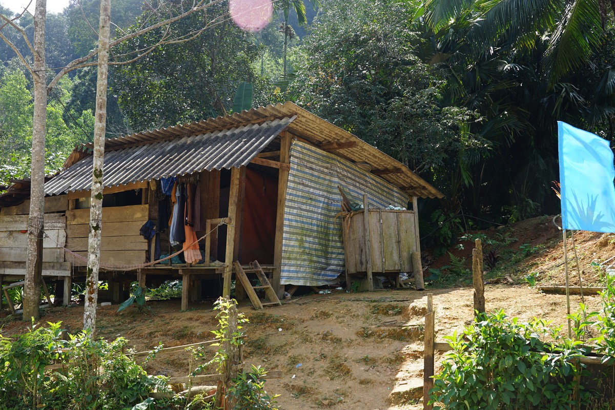 Một góc nhà cũ của bà Hồ Thị Đăn