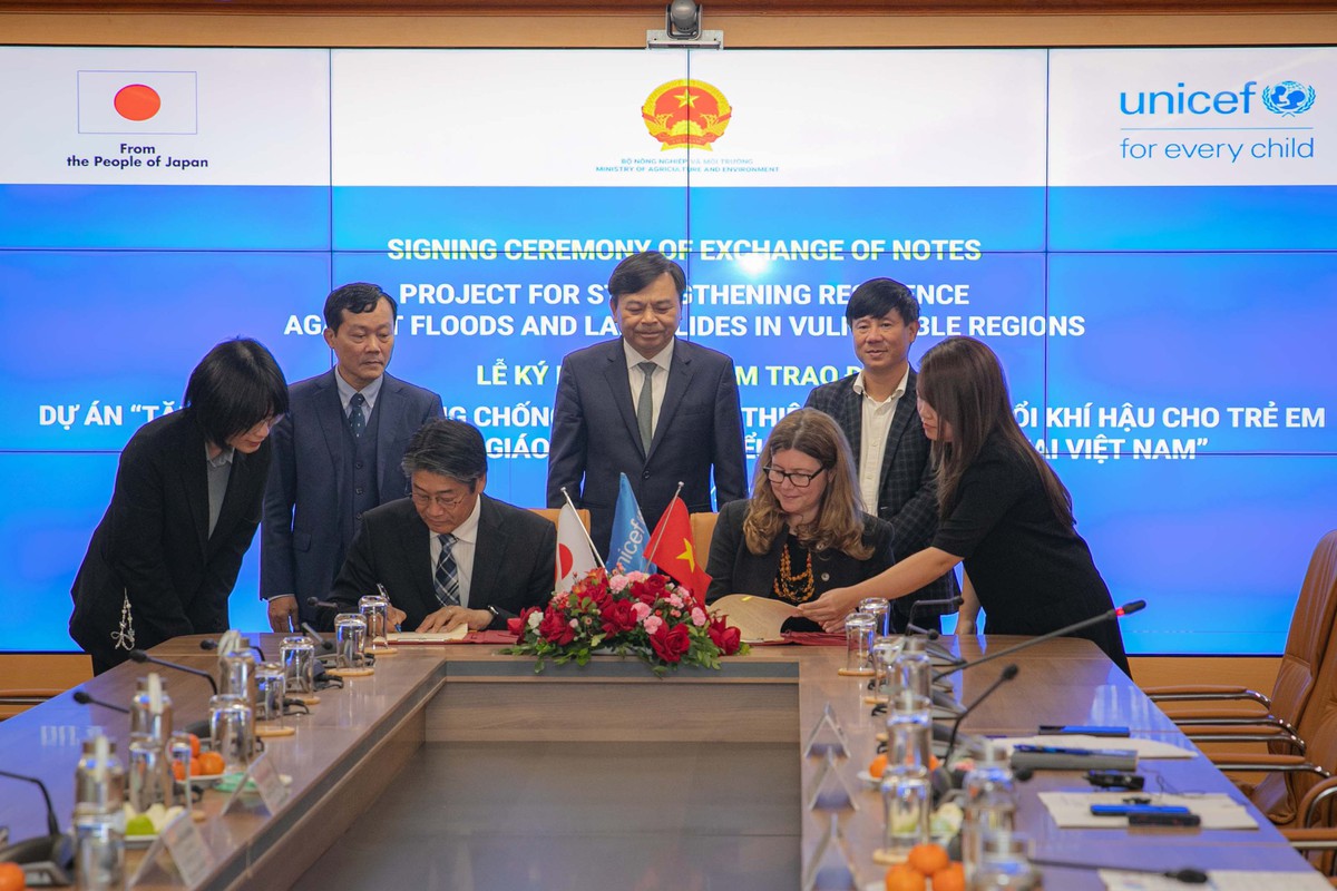 27 triệu trẻ em Việt Nam hưởng lợi trong ứng phó biến đổi khí hậu- Ảnh 1.