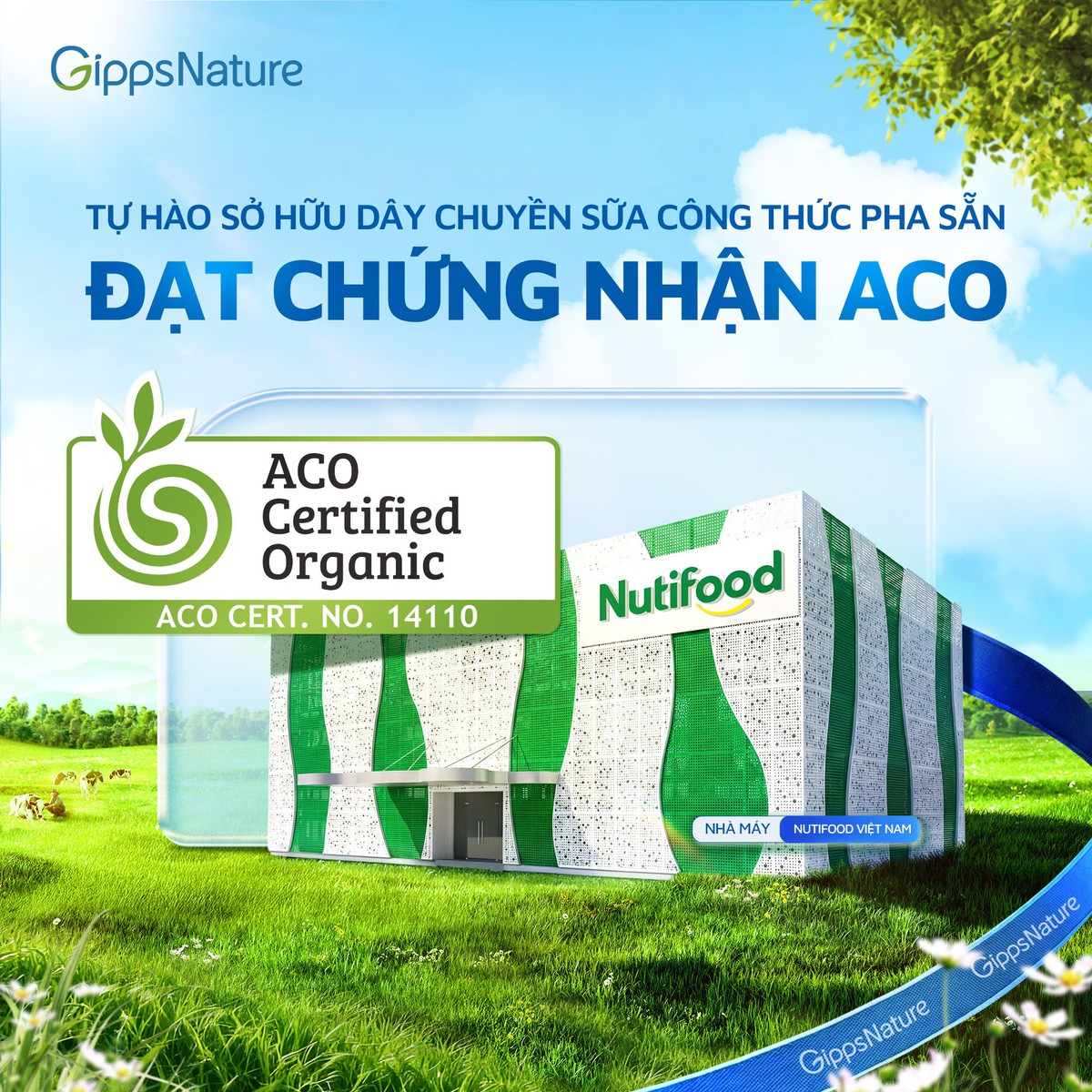NUTIFOOD sở hữu dây chuyền sữa công thức pha sẵn đầu tiên tại Việt Nam đạt chứng nhận hữu cơ Úc (ACO)- Ảnh 1. NUTIFOOD sở hữu dây chuyền sữa công thức pha sẵn đầu tiên tại Việt Nam đạt chứng nhận hữu cơ Úc (ACO)- Ảnh 1.