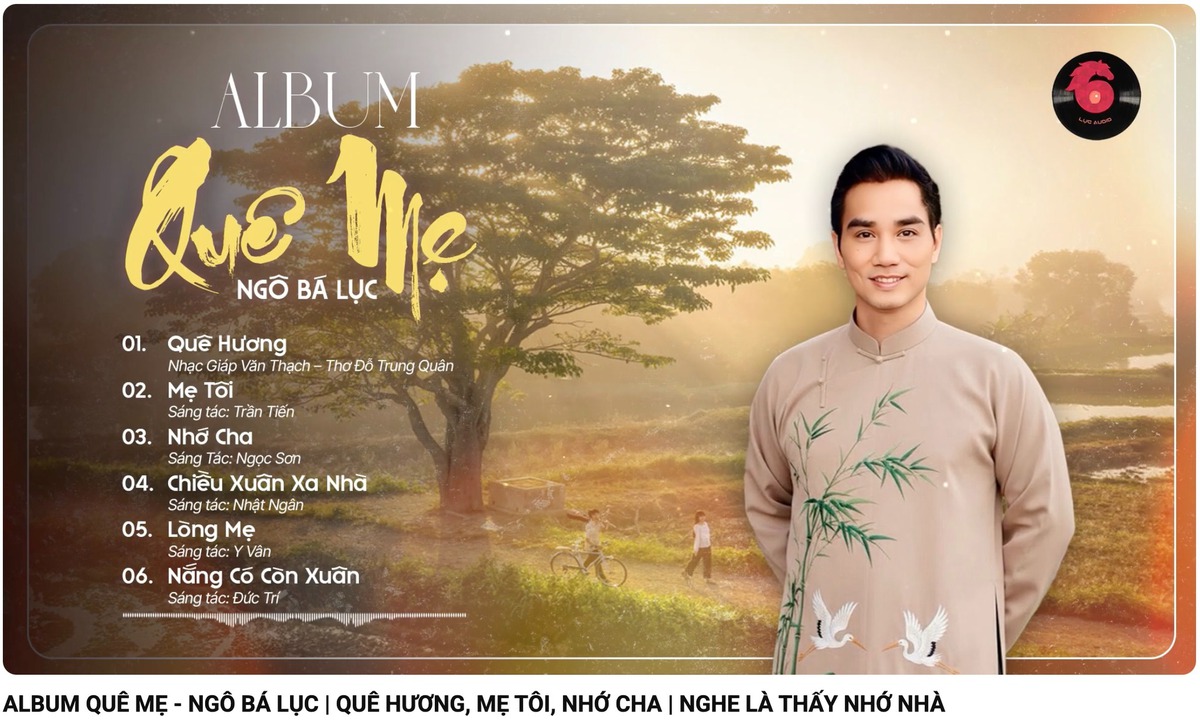 Album "Quê mẹ" của Ngô Bá Lục được phát hành trên nền tảng số