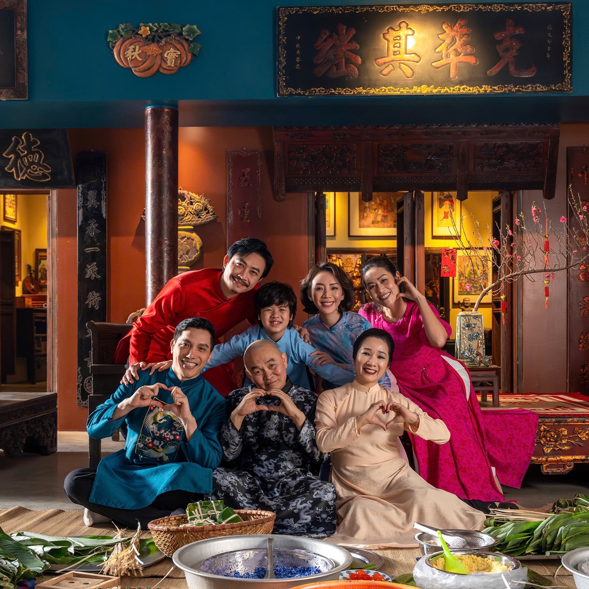 Hình ảnh đậm không khí Tết của phim "Mùi phở"