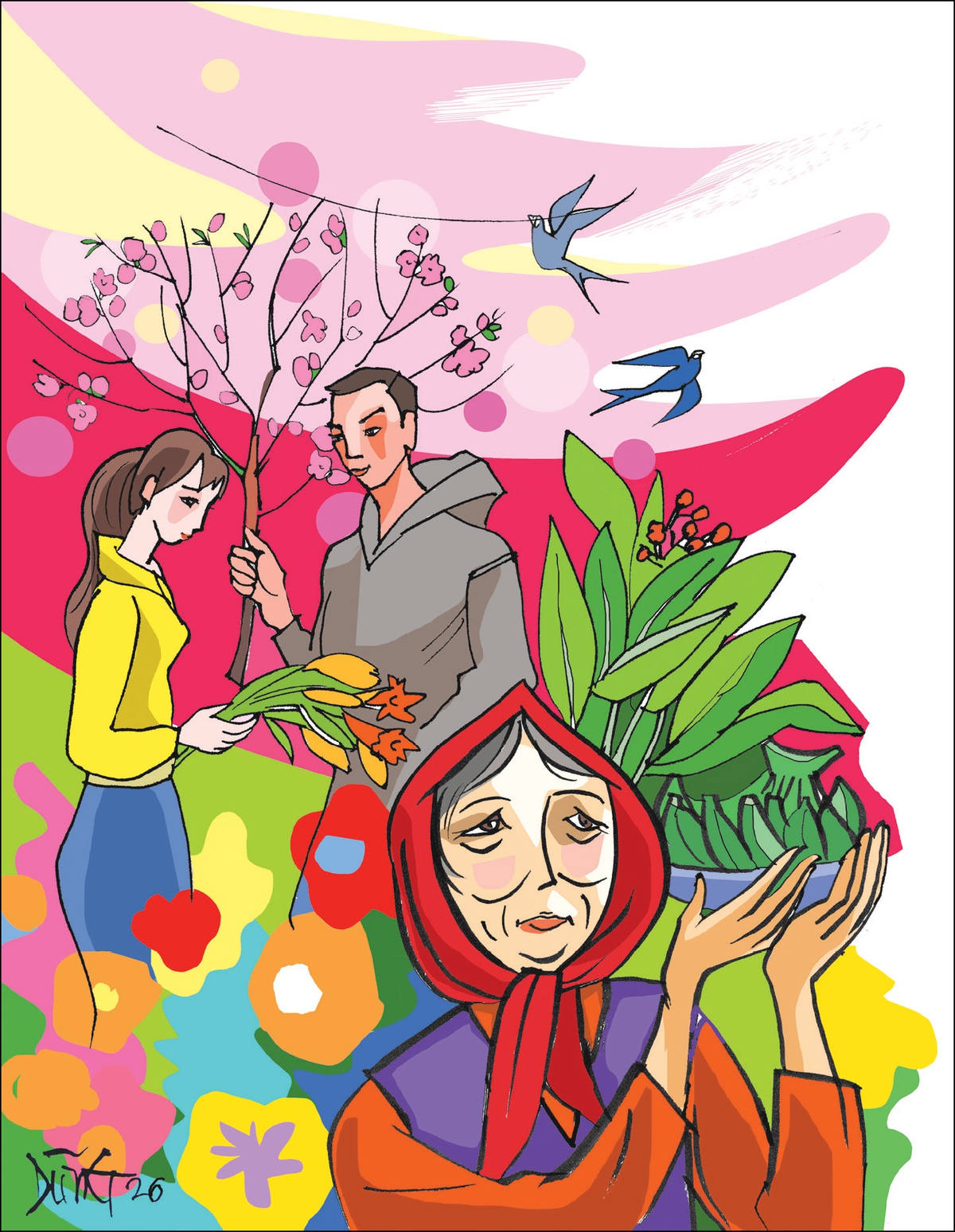 Truyện ngắn: Đã có Tết từ hôm nay- Ảnh 1.