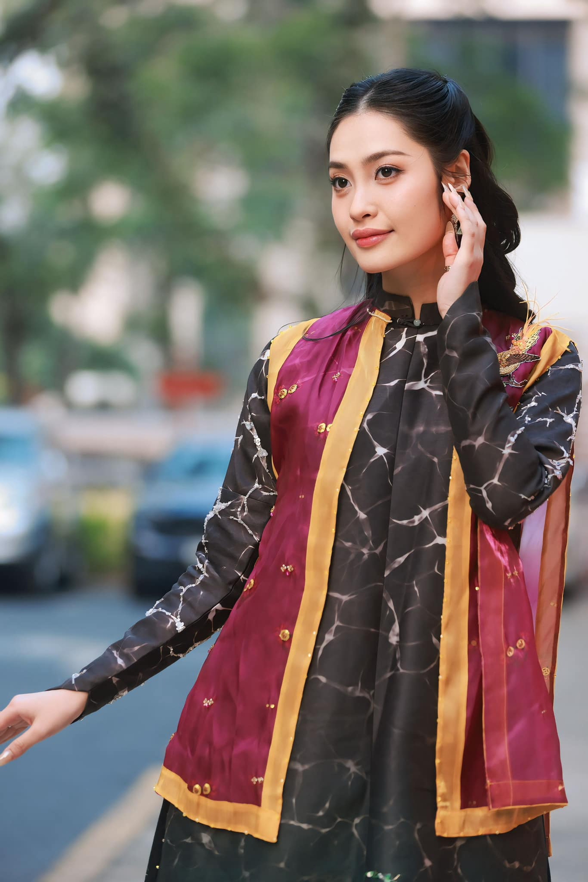 Cái Tết đặc biệt với Hoa hậu Nông Thúy Hằng- Ảnh 1.