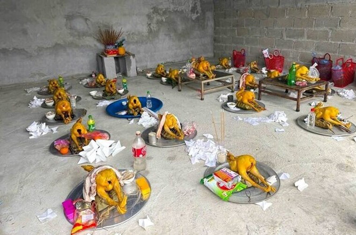 Thiêng liêng tục cúng Thổ công của người Tày, Nùng- Ảnh 2.