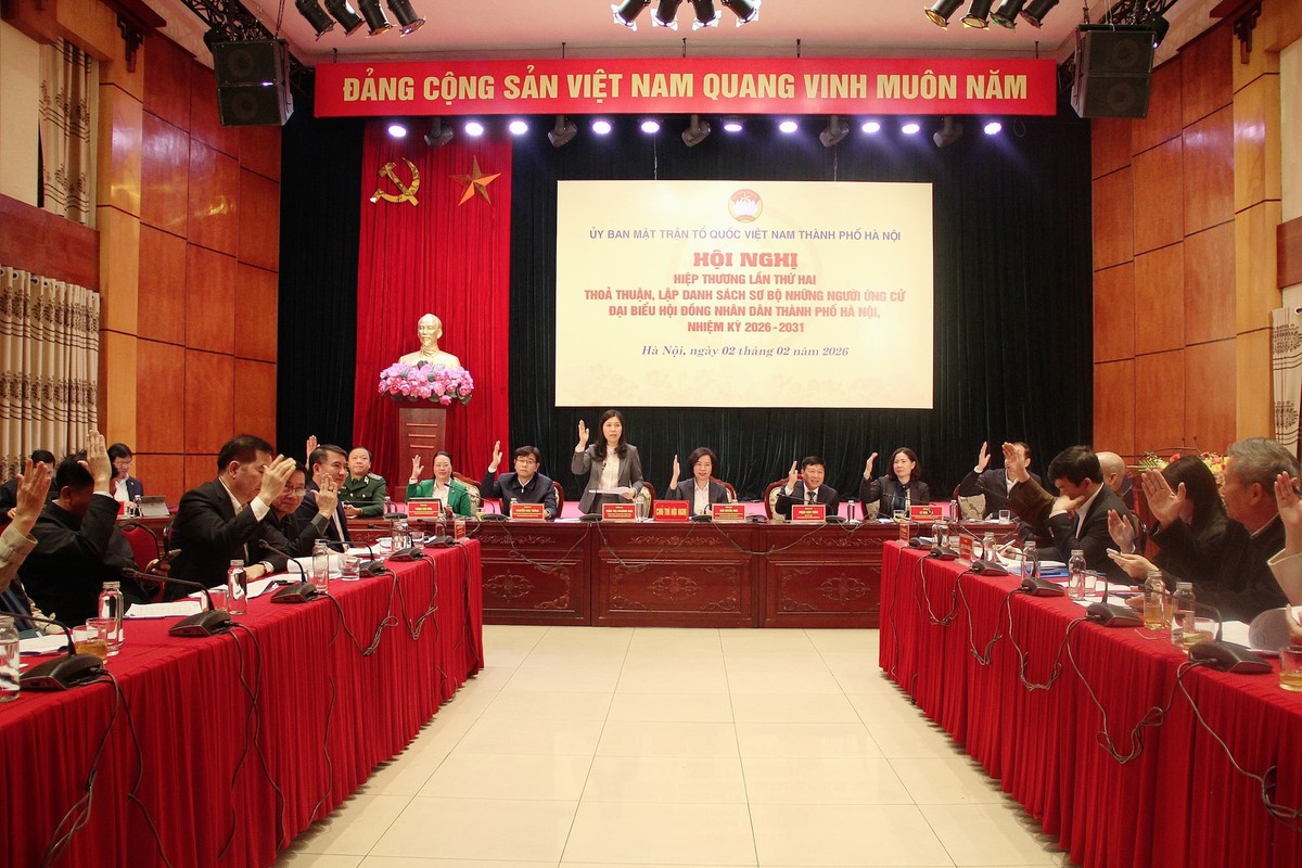 42,74% nữ ứng viên HĐND Hà Nội khóa XVII sau Hội nghị hiệp thương lần 2- Ảnh 2.