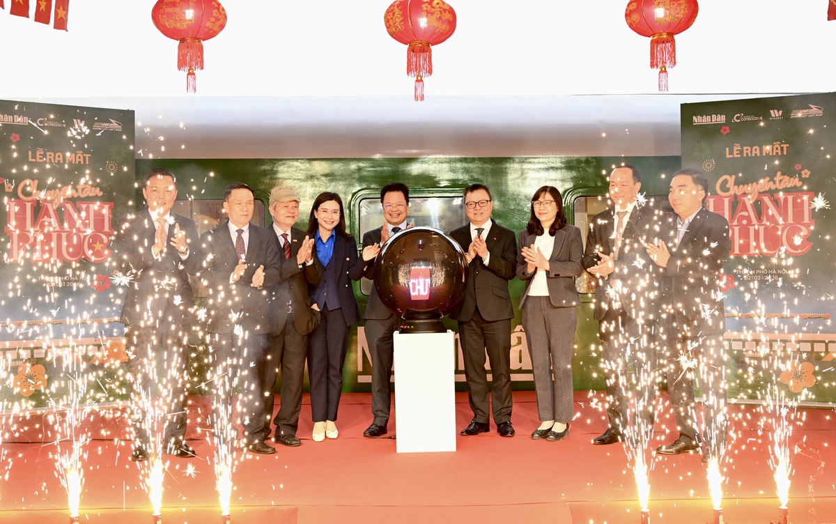 Nghi thức ra mắt “Chuyến tàu Hạnh phúc”