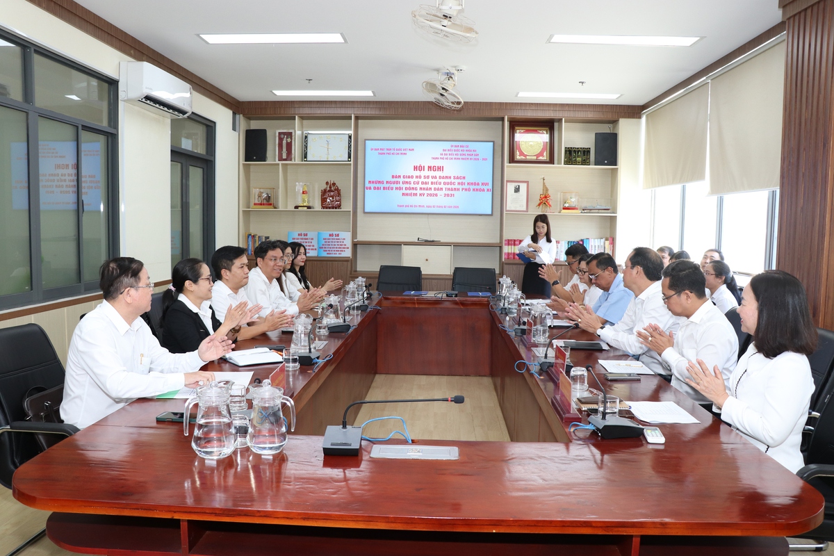 TPHCM: 60 người ứng cử đại biểu Quốc hội, 222 người ứng cử đại biểu HĐND- Ảnh 1.