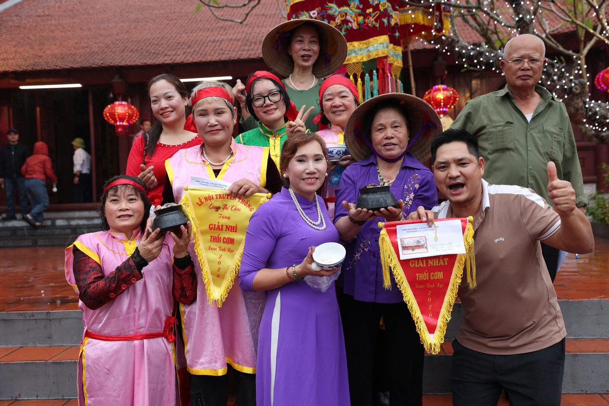 Thi thổi cơm làng Thị Cấm: Nét hội độc đáo ngày xuân ở Hà Nội- Ảnh 14. Thi thổi cơm làng Thị Cấm: Nét hội độc đáo ngày xuân ở Hà Nội- Ảnh 14.