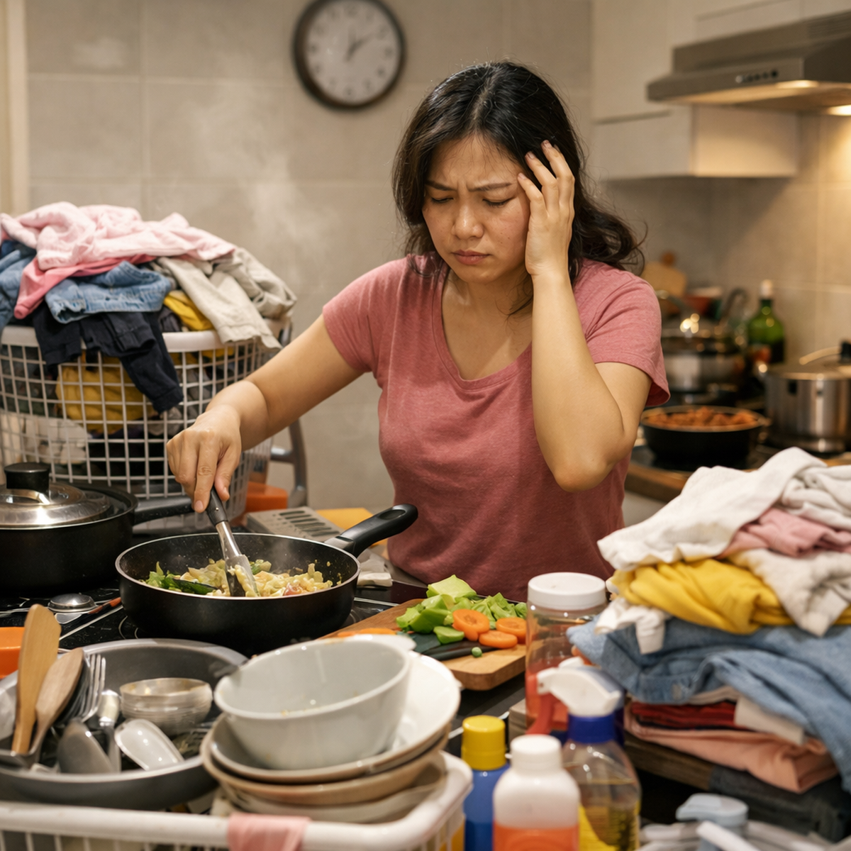 Khi người vợ bất đắc dĩ trở thành “mẹ” của chồng- Ảnh 1.