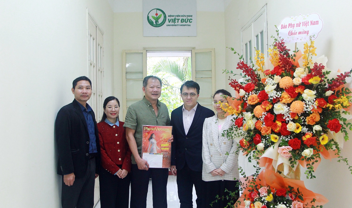 Báo Phụ nữ Việt Nam chúc mừng các bệnh viện, đơn vị y tế nhân Ngày Thầy thuốc Việt Nam 27/2- Ảnh 6. Báo Phụ nữ Việt Nam chúc mừng các bệnh viện, đơn vị y tế nhân Ngày Thầy thuốc Việt Nam 27/2- Ảnh 6.