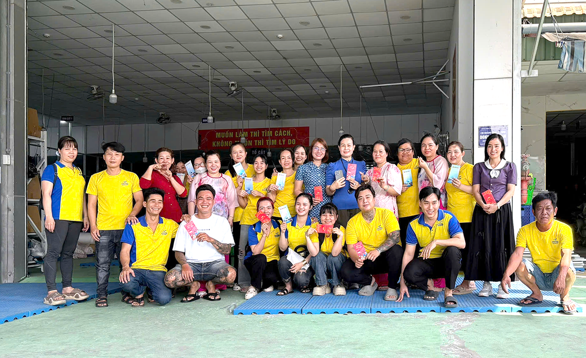 TPHCM: Doanh nghiệp "tung chiêu" giữ chân người lao động sau Tết- Ảnh 2. TPHCM: Doanh nghiệp "tung chiêu" giữ chân người lao động sau Tết- Ảnh 2.