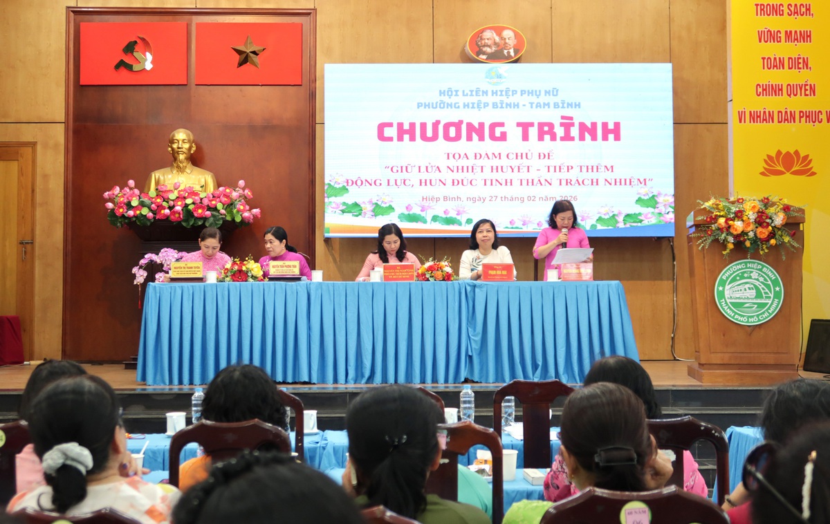 TPHCM: Chia sẻ bí quyết "giữ lửa nhiệt huyết - tiếp thêm động lực" trong công tác Hội- Ảnh 1.