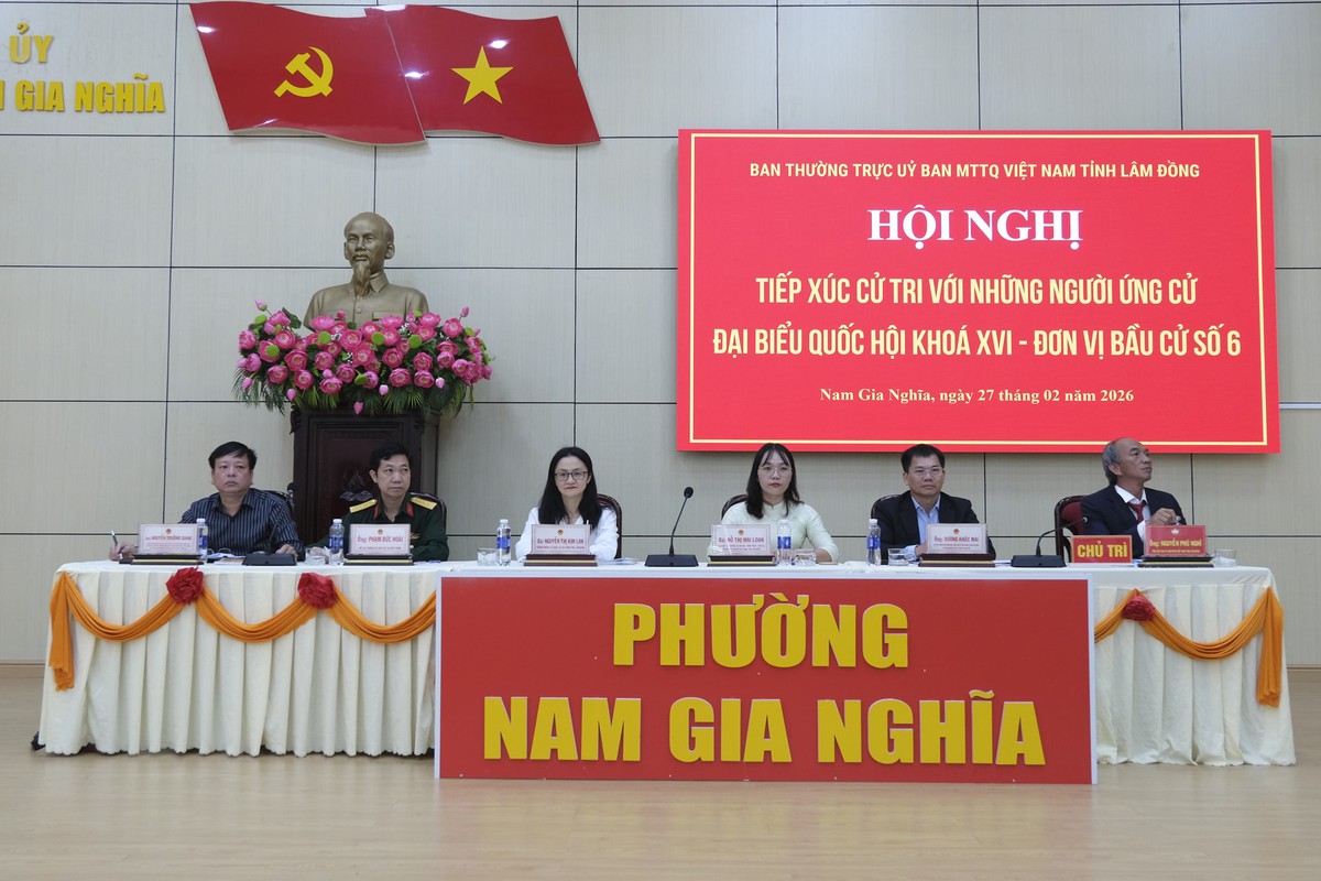 Lâm Đồng: Cử tri đánh giá cao chương trình hành động của các ứng cử viên đại biểu Quốc hội- Ảnh 6. Lâm Đồng: Cử tri đánh giá cao chương trình hành động của các ứng cử viên đại biểu Quốc hội- Ảnh 6.