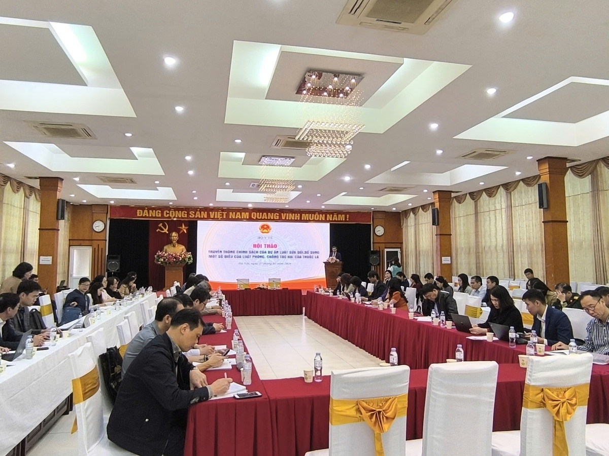 Bộ Y tế đề xuất luật hóa việc cấm thuốc lá điện tử, cấm trưng bày thuốc lá- Ảnh 2.