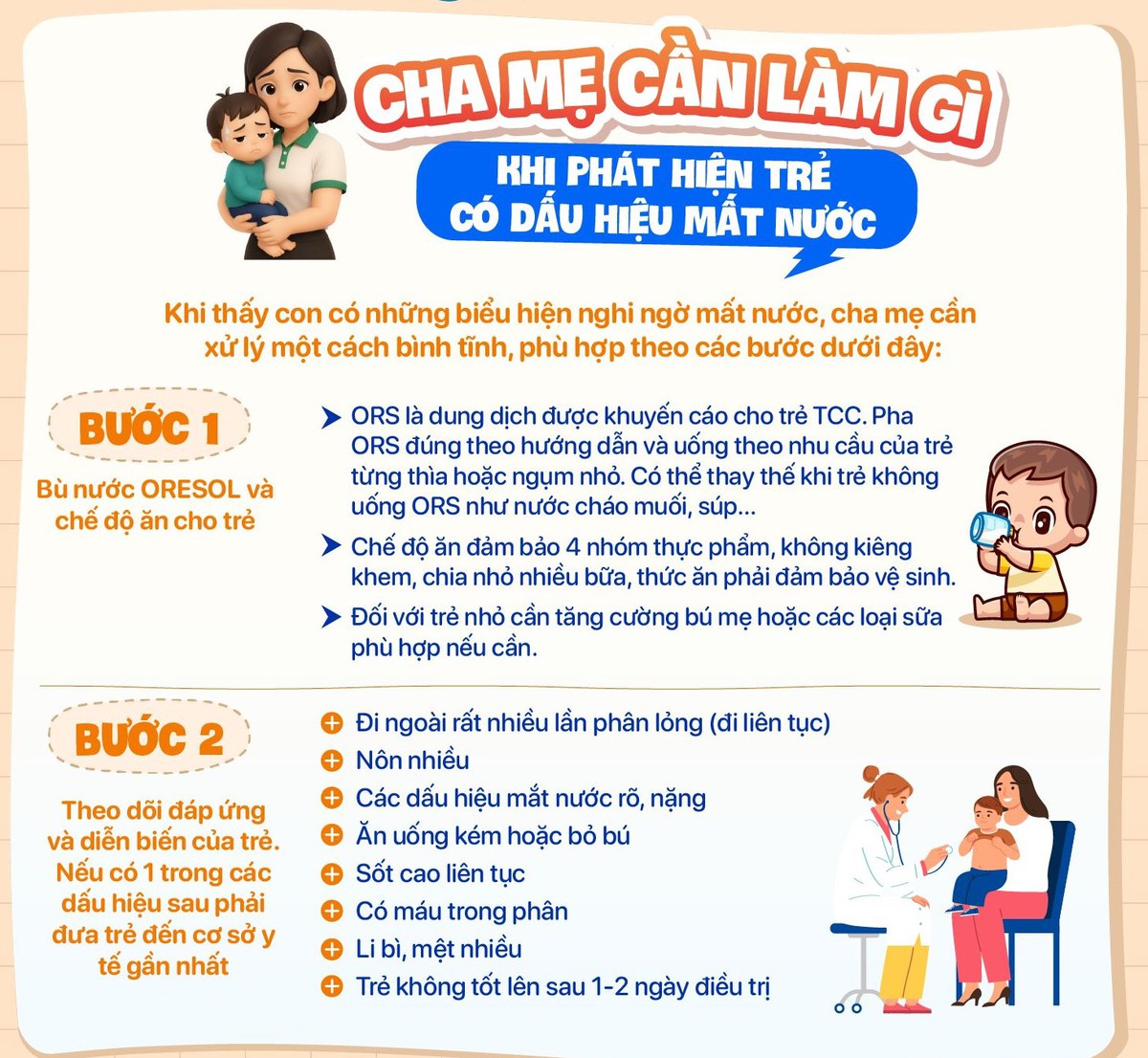 Phụ huynh cần biết dấu hiệu mất nước ở trẻ tiêu chảy cấp để phòng biến chứng- Ảnh 3.
