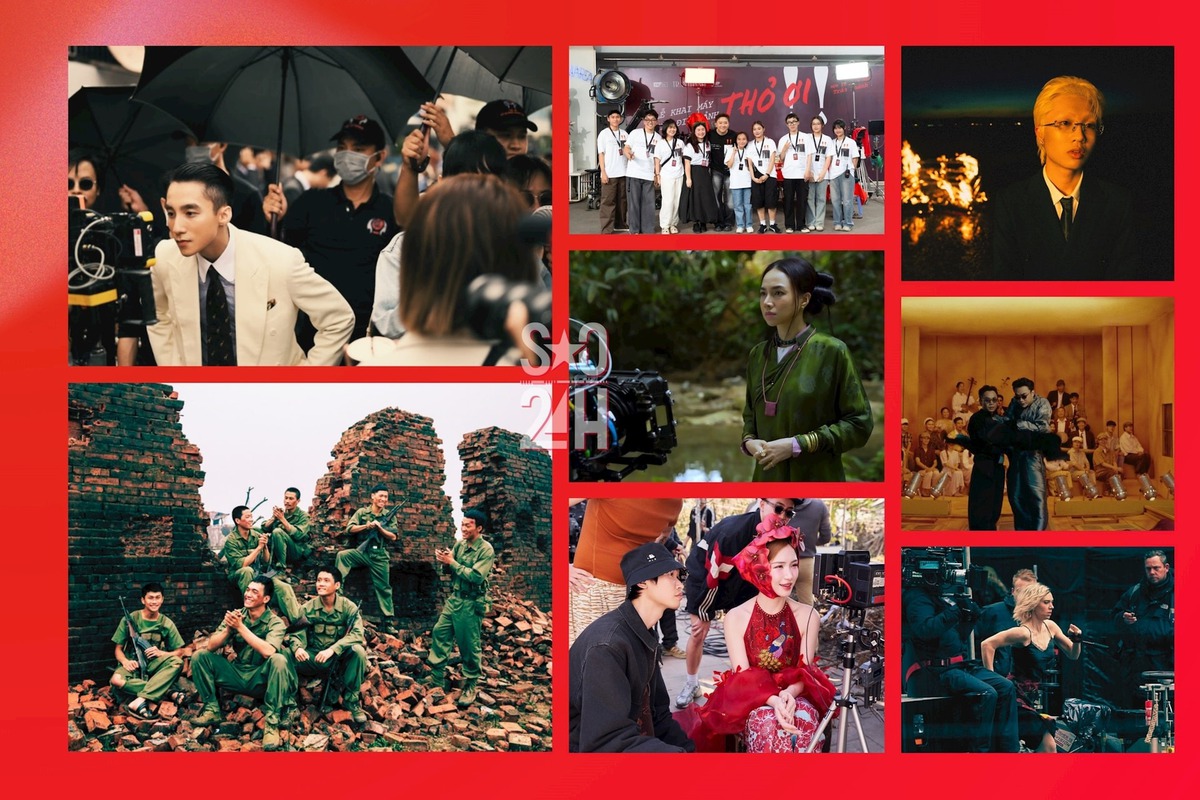 Tiểu mục "Đằng sau ống kính" khám phá hậu trường giải trí