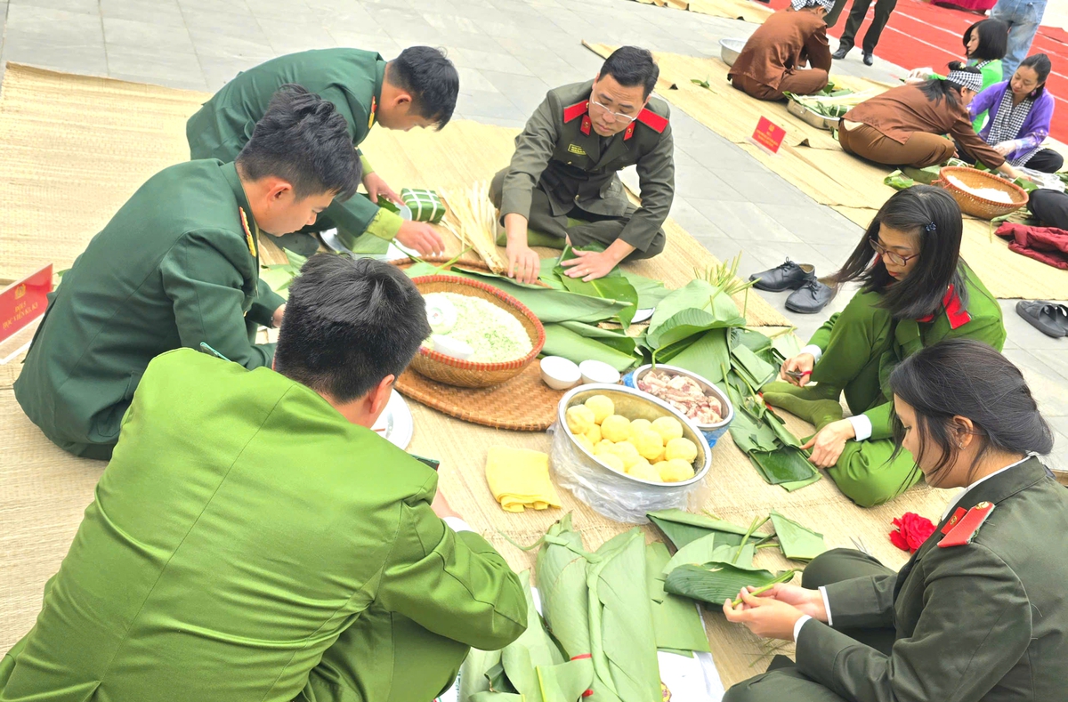 Ấm áp "Tết yêu thương" tại Học viện An ninh nhân dân- Ảnh 6.