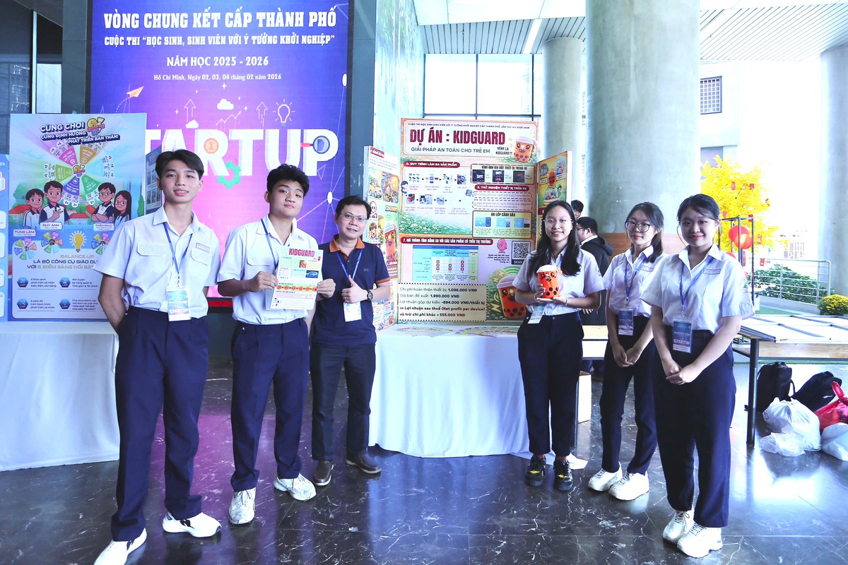 36 dự án tham dự "Học sinh, sinh viên với ý tưởng khởi nghiệp" ở TPHCM- Ảnh 1.