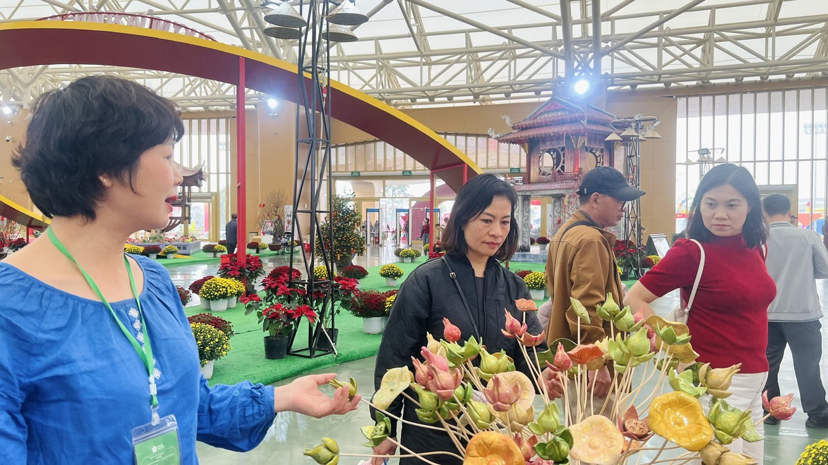 Kích cầu tiêu dùng Tết tại Hội chợ Mùa Xuân lần thứ nhất - Ảnh 3.