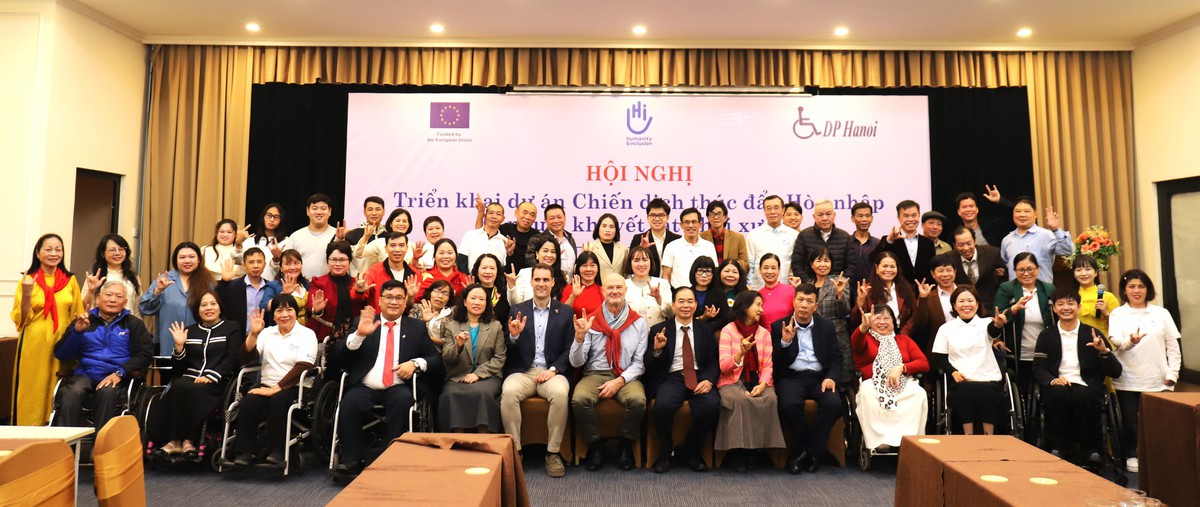 Hà Nội thực hiện chiến dịch thúc đẩy Hòa nhập do người khuyết tật khởi xướng- Ảnh 3.
