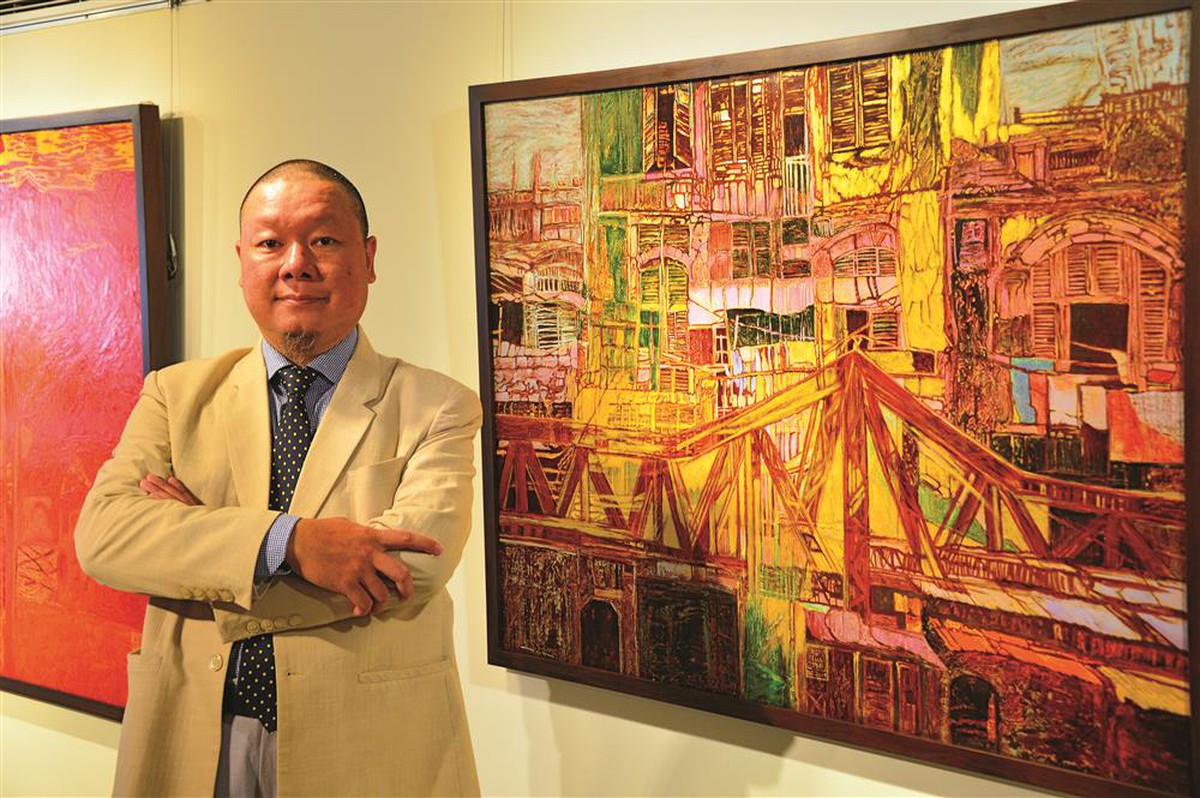 Giá trị không thể thay thế của hội họa trong thời đại “lướt - chạm”- Ảnh 2. Giá trị không thể thay thế của hội họa trong thời đại “lướt - chạm”- Ảnh 2.