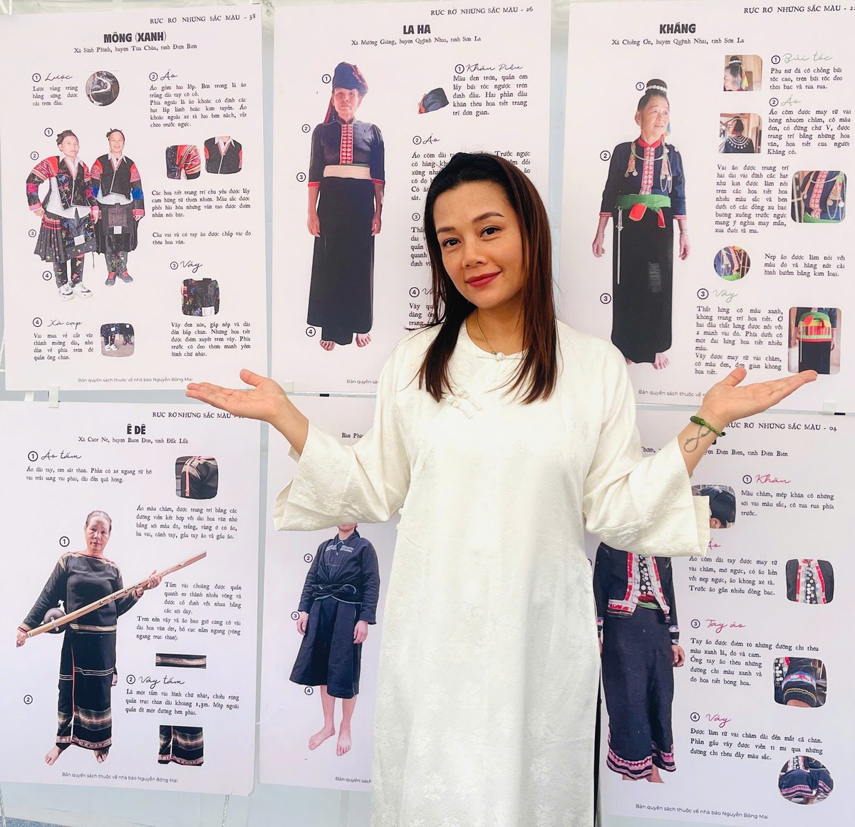 Bông Mai kể chuyện văn hóa và tinh thần nữ giới qua trang phục truyền thống- Ảnh 1.