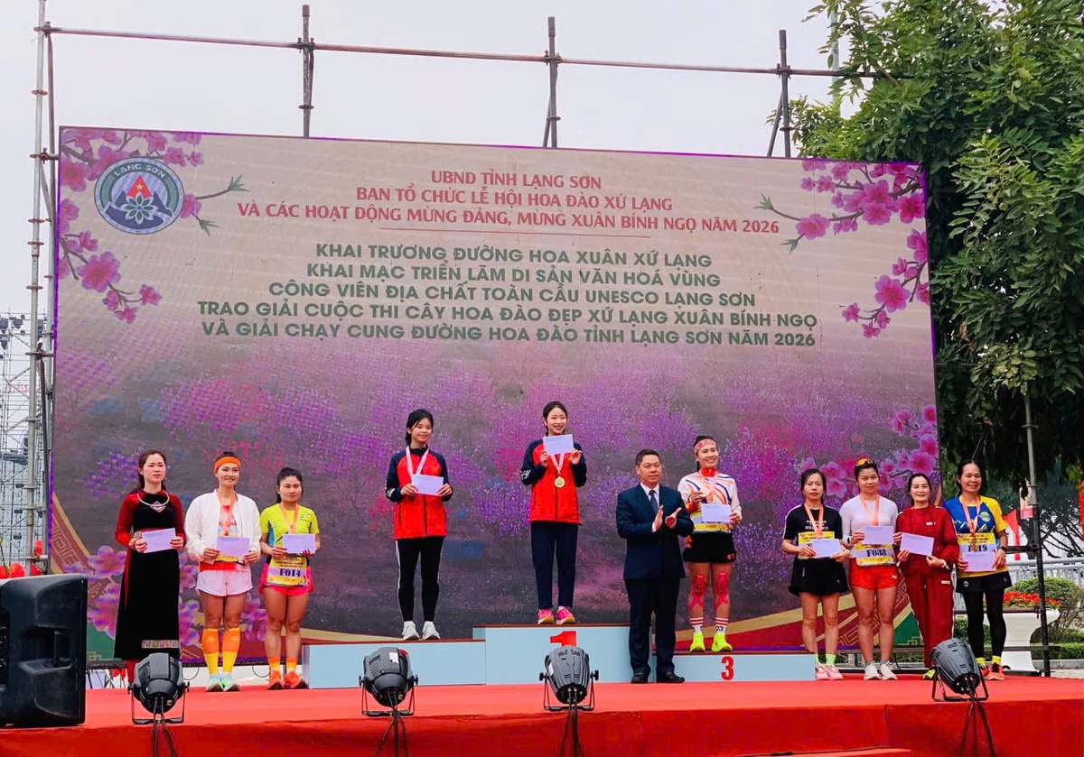 Bầu trời xứ Lạng rực sáng trong đêm Khai mạc Lễ hội Hoa đào- Ảnh 7.