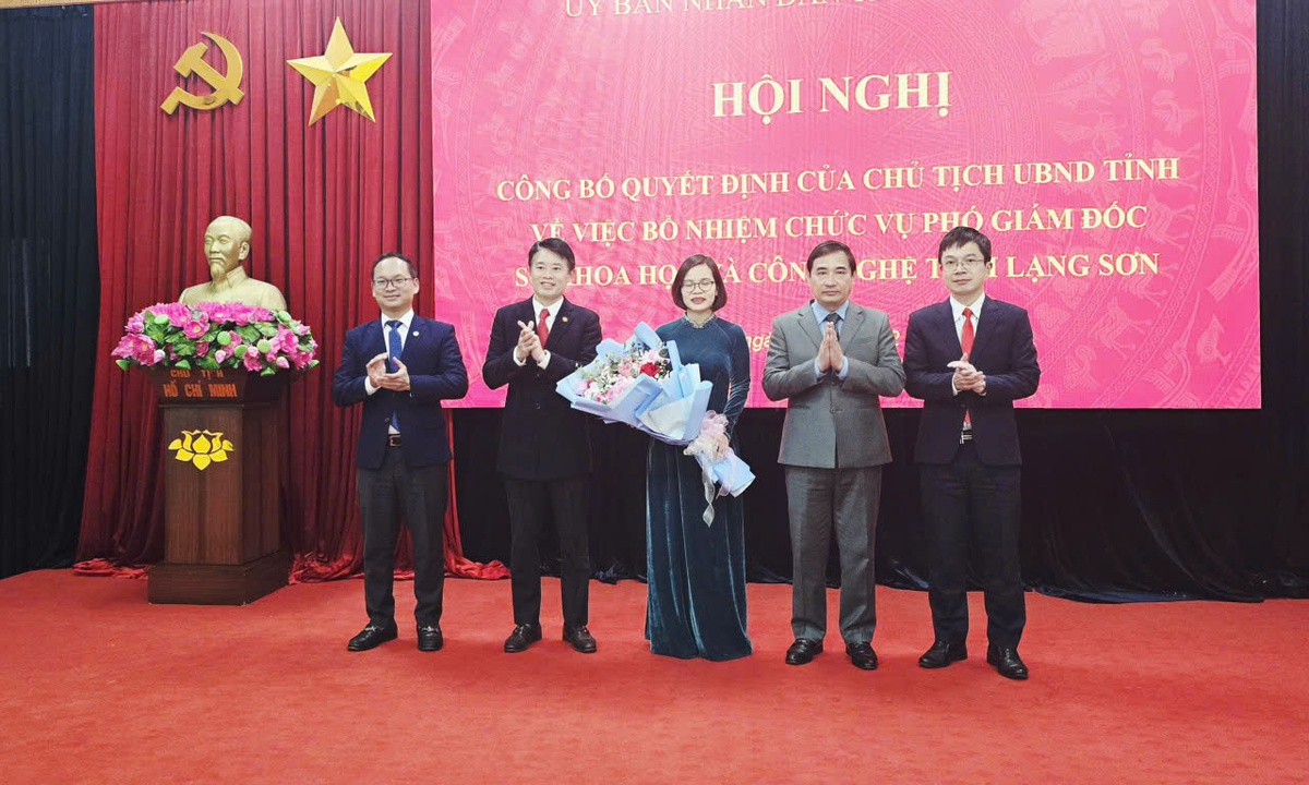 Sở Khoa học và Công nghệ tỉnh Lạng Sơn có tân nữ Phó giám đốc- Ảnh 3.